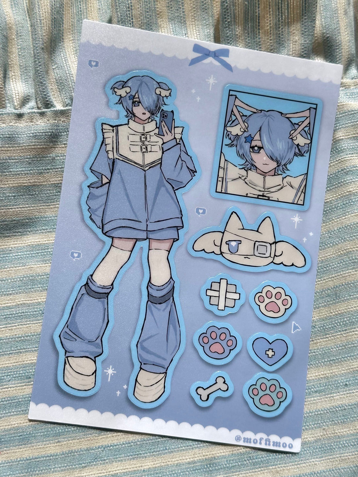 Tenshi Kawai Sticker Sheet