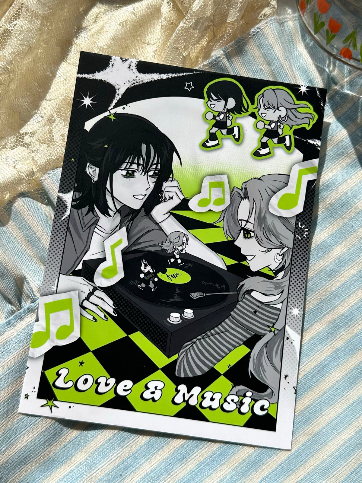 Green Yuri Print
