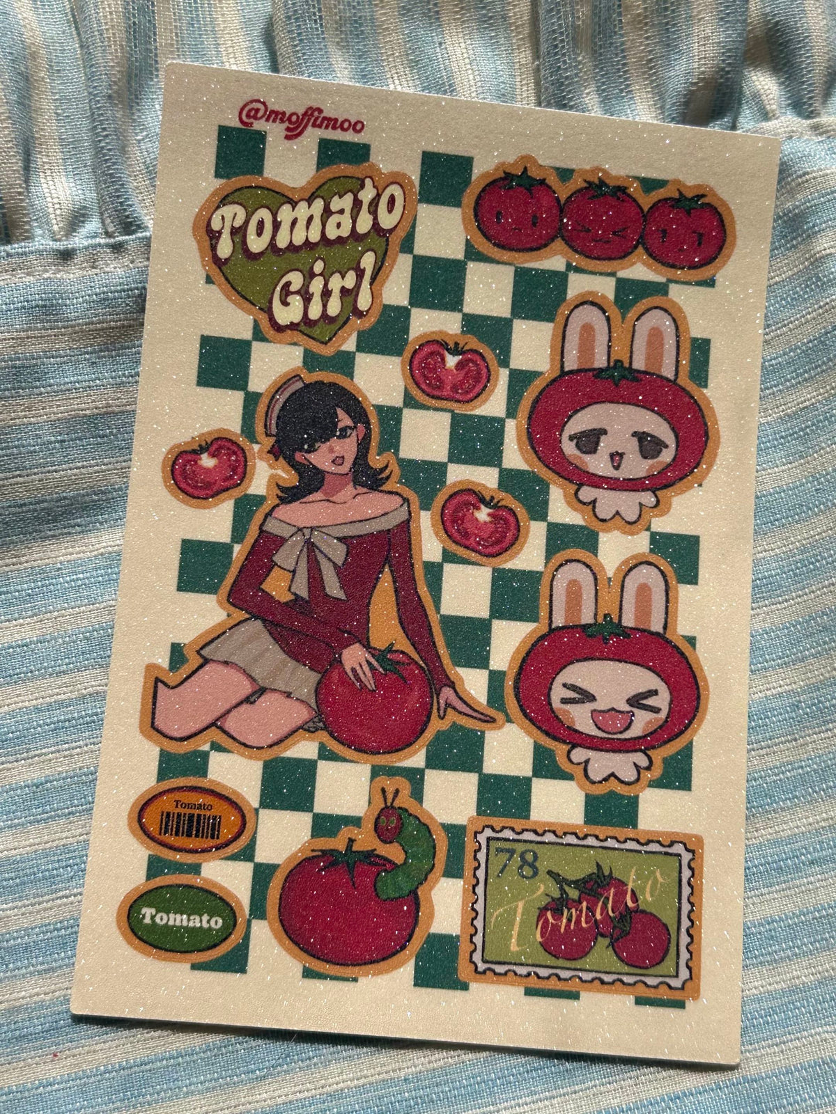 Tomato Girl Sticker Sheet