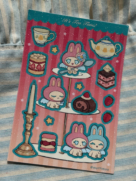 Tea Time Sticker Sheet
