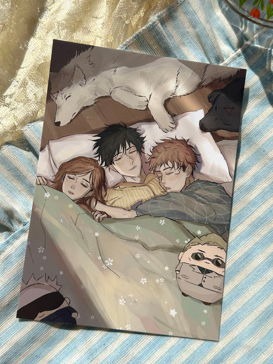 JJK Trio Sleepover Print
